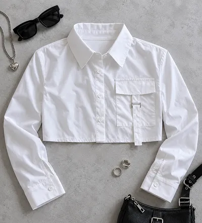 Camisa Cropped