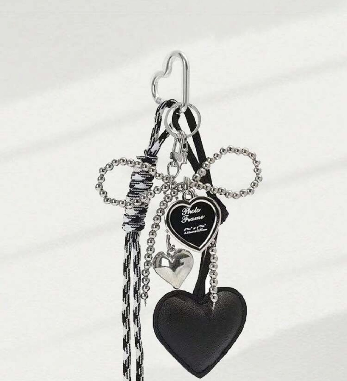 Charm Black Heart