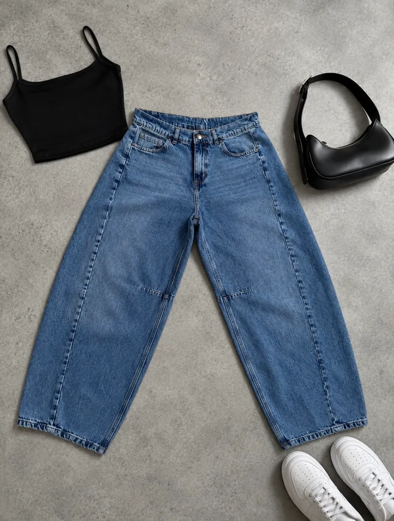 Jean Balloon Denim