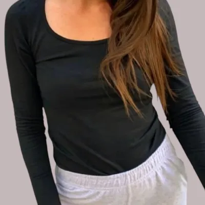 Remera Básicaalgodon lycra